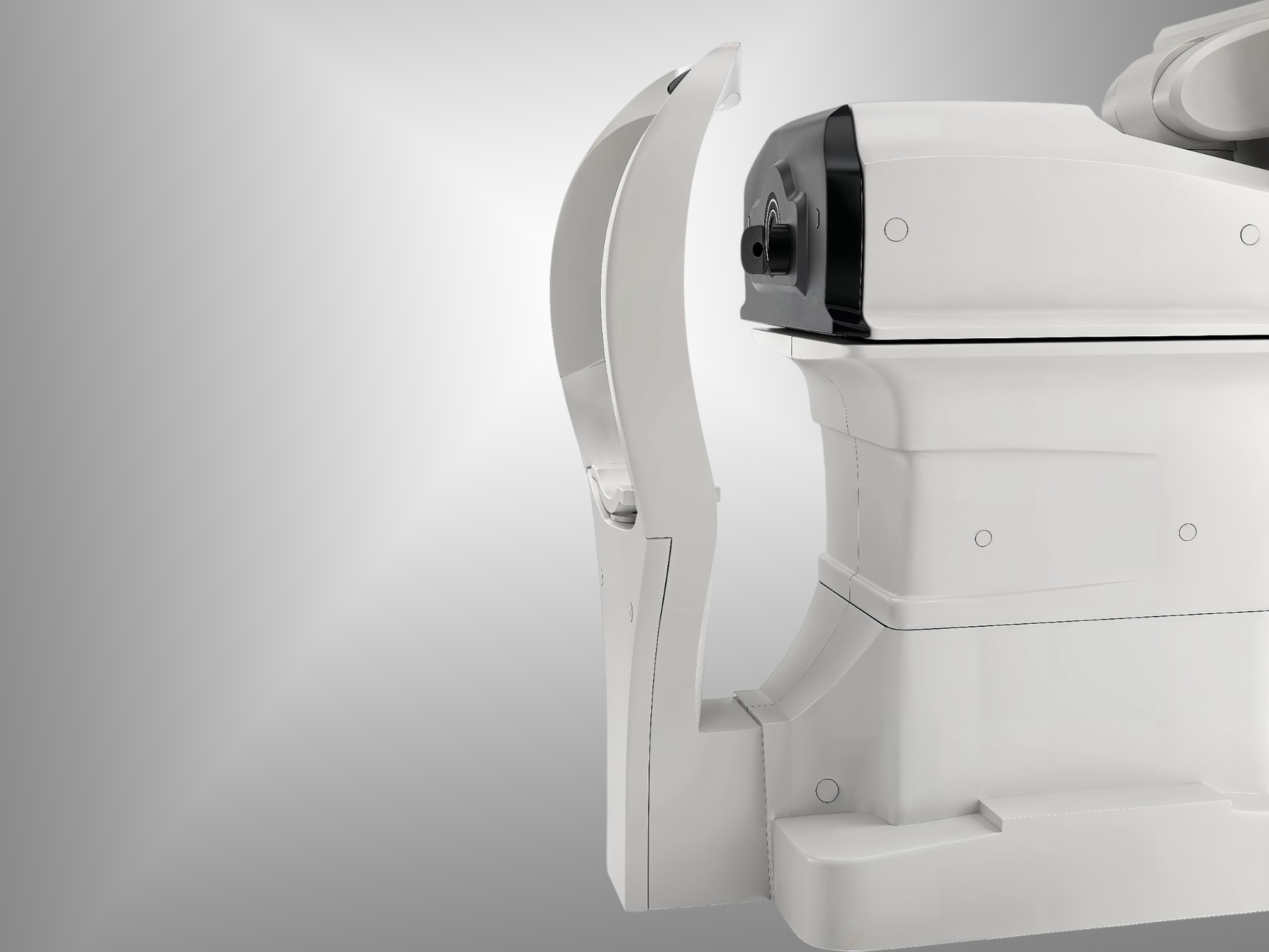 Large 10.4” swivel-and-tilt touchscreen enhances ergonomics and operator comfort.