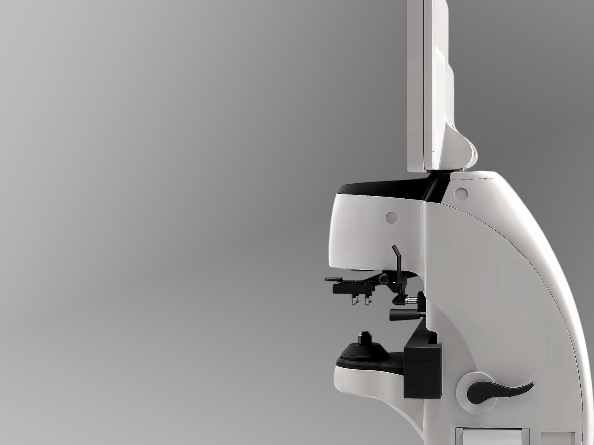 Adjustable flat-screen design offers ergonomic flexibility for any working angle.
