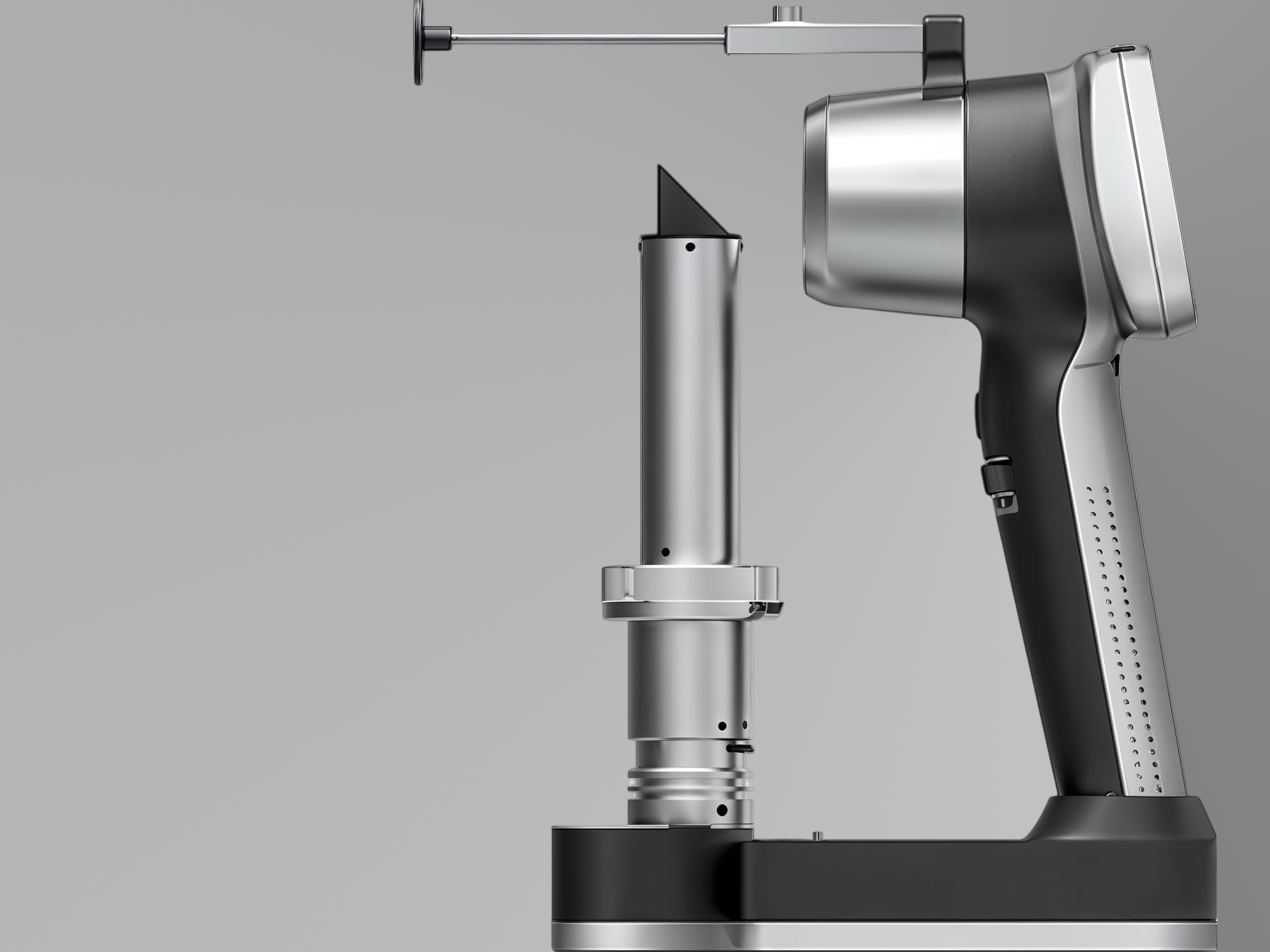 Real-time display and 10X magnification on a 3.97” touchscreen enhances clinical usability.
