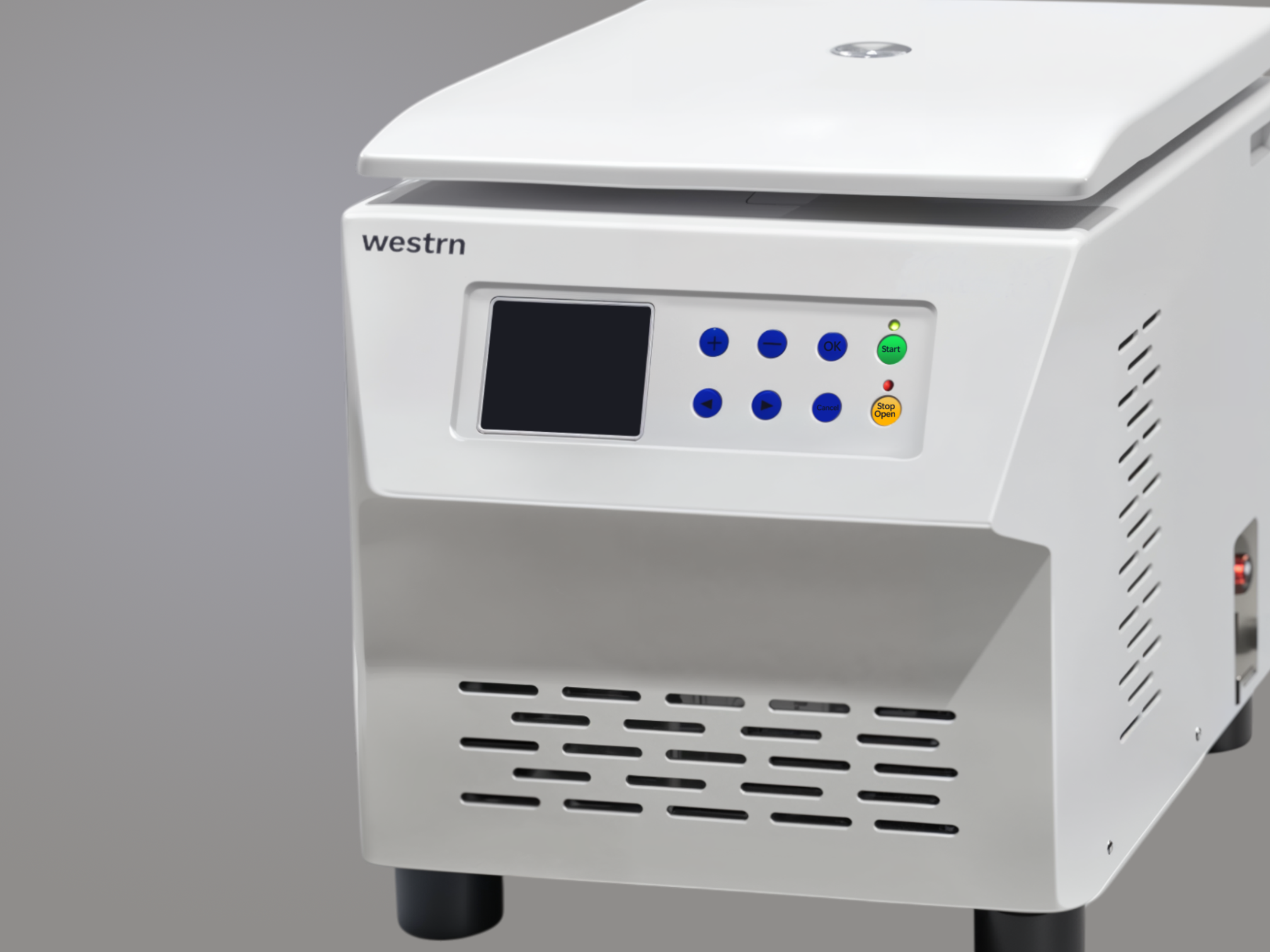 Intuitive touchscreen interface allows easy setup, rapid adjustments, and clear parameter monitoring.