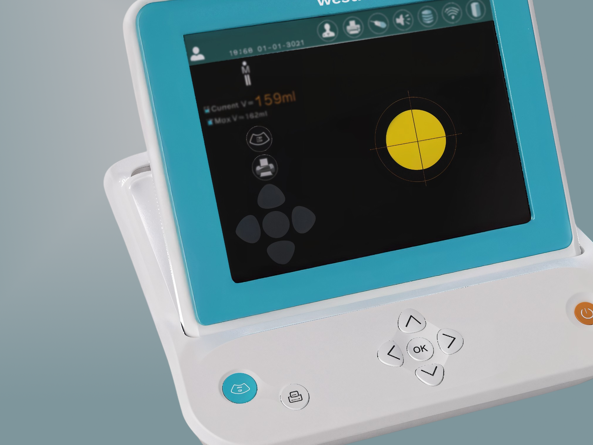 Large 8.4” touch screen enhances usability with expert and easy display modes.