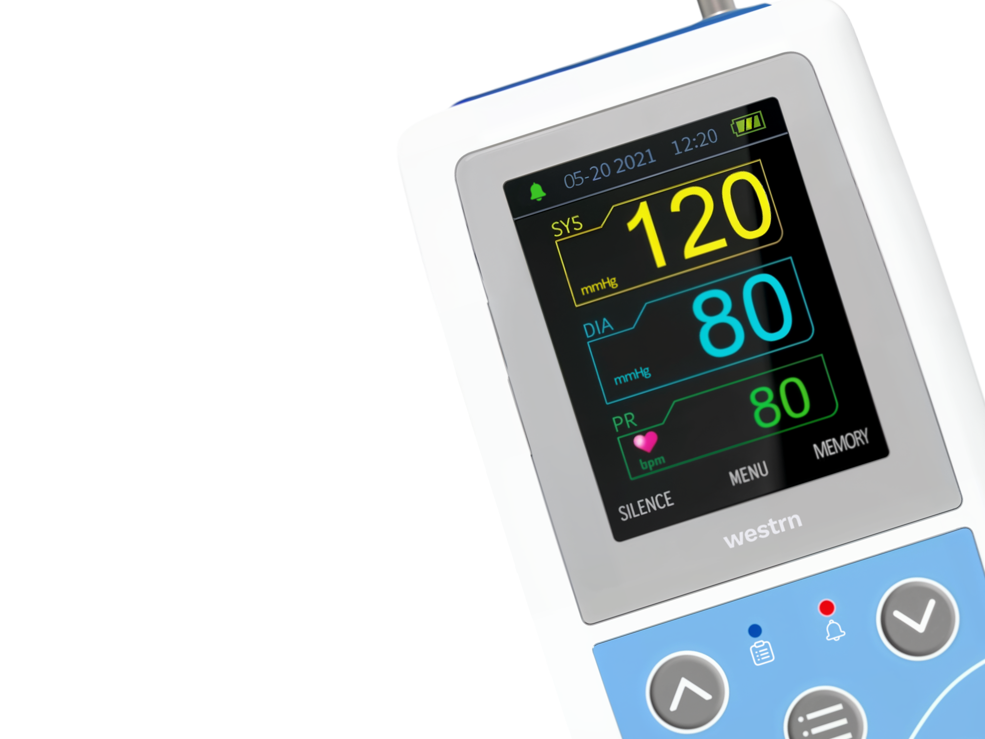 Intuitive UI with multilingual support offers easy operation for both clinicians and patients.