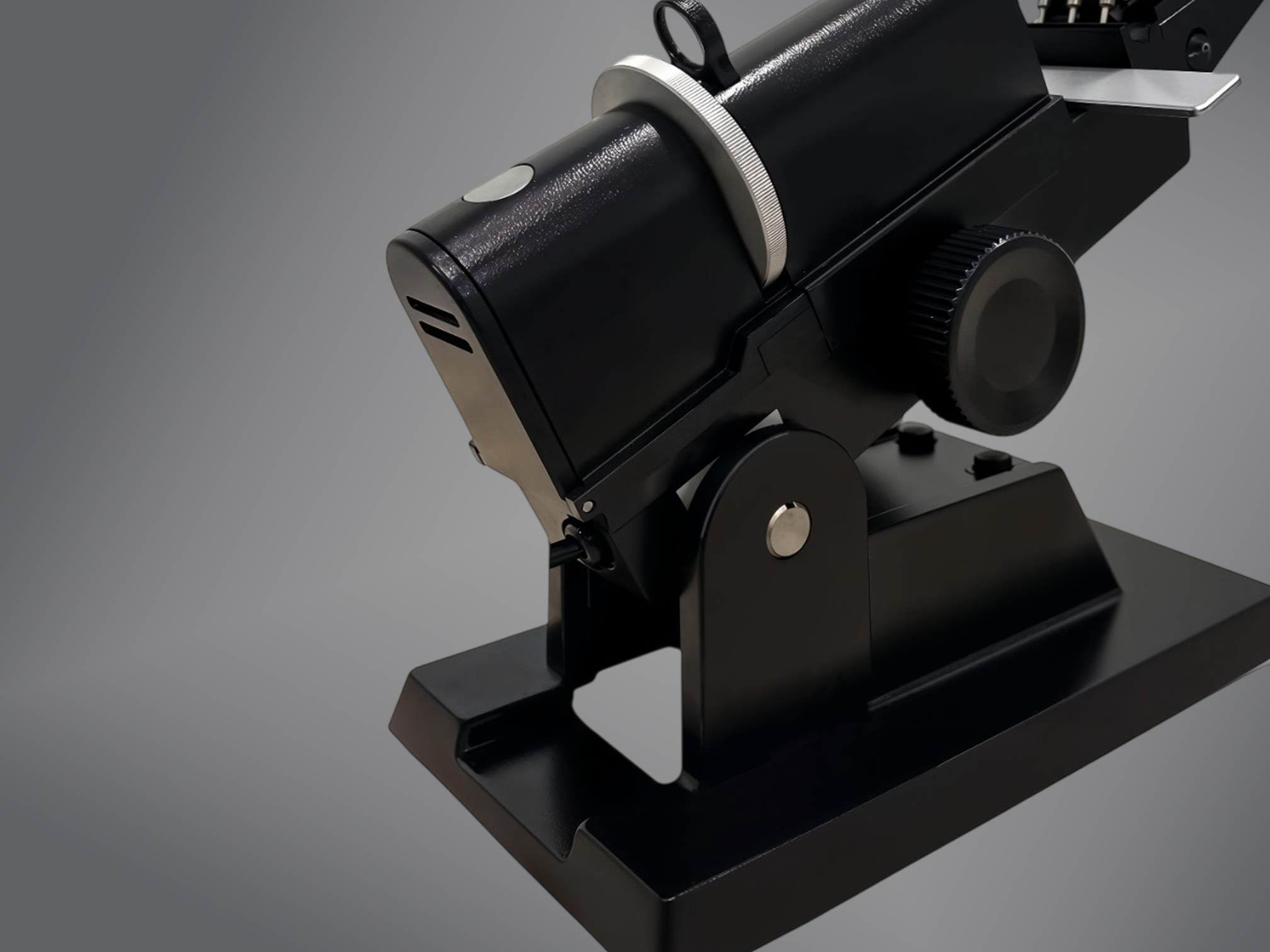 Durable brass and stainless steel construction ensures longevity for daily or lab use.
