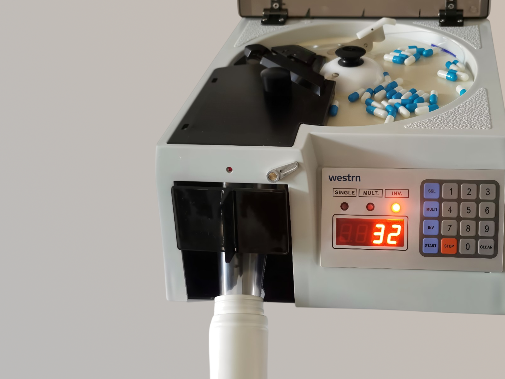 Hands-free operation eliminates human contact with medications, ensuring hygiene and safety.