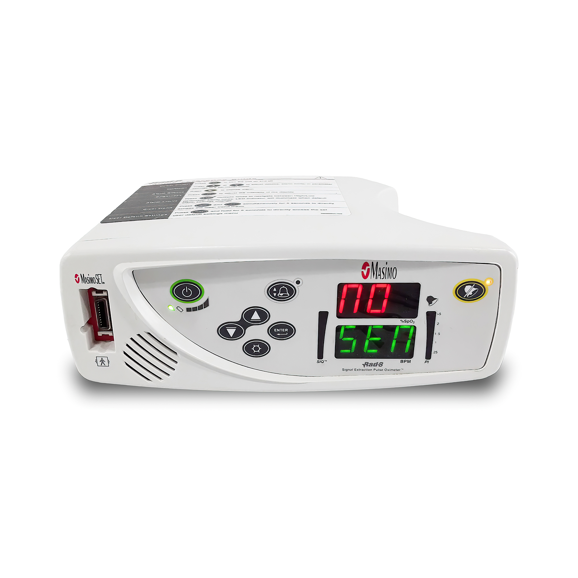 Masimo Rad 8