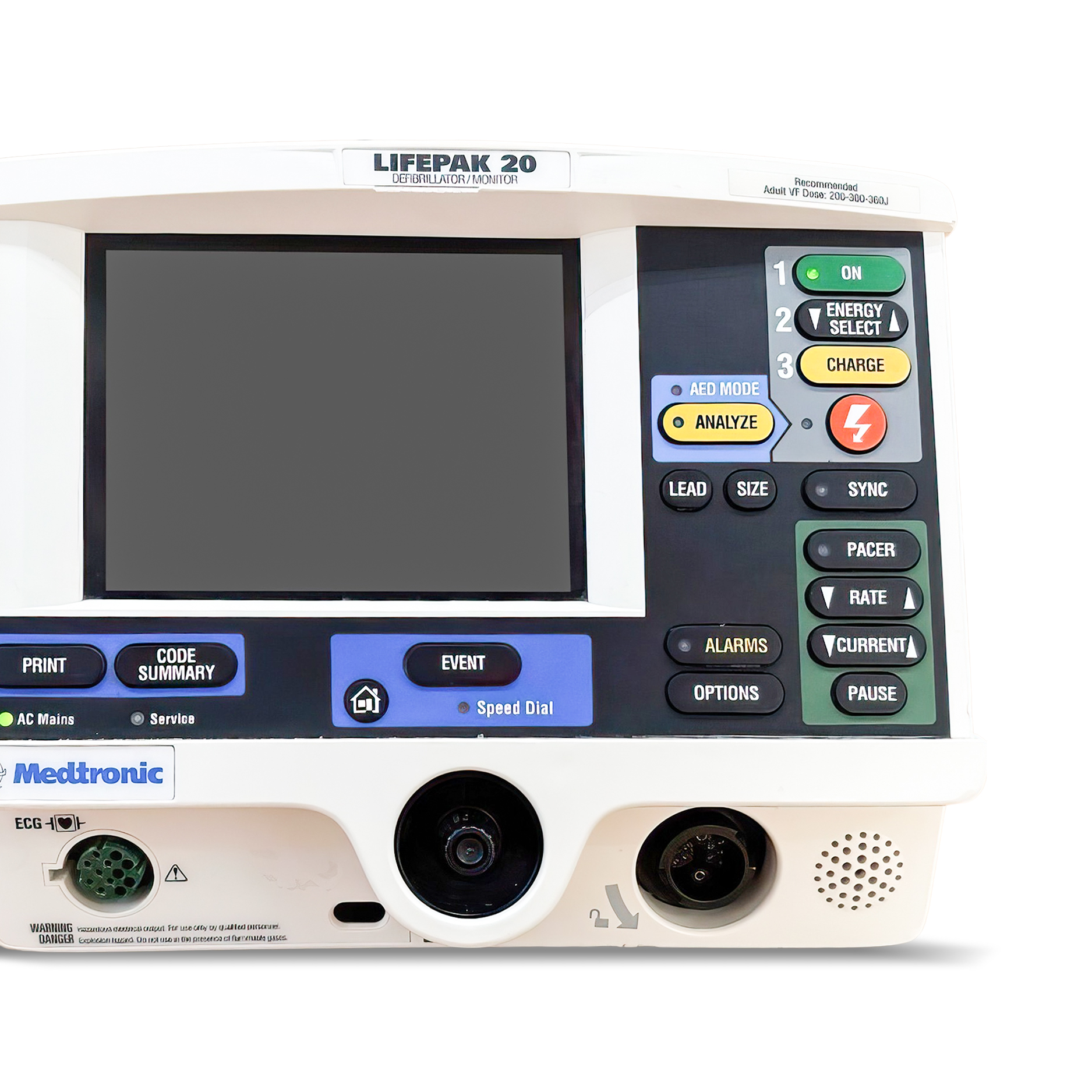 Physio-Control Lifepak 20 Biphasic Pacing Analyzer